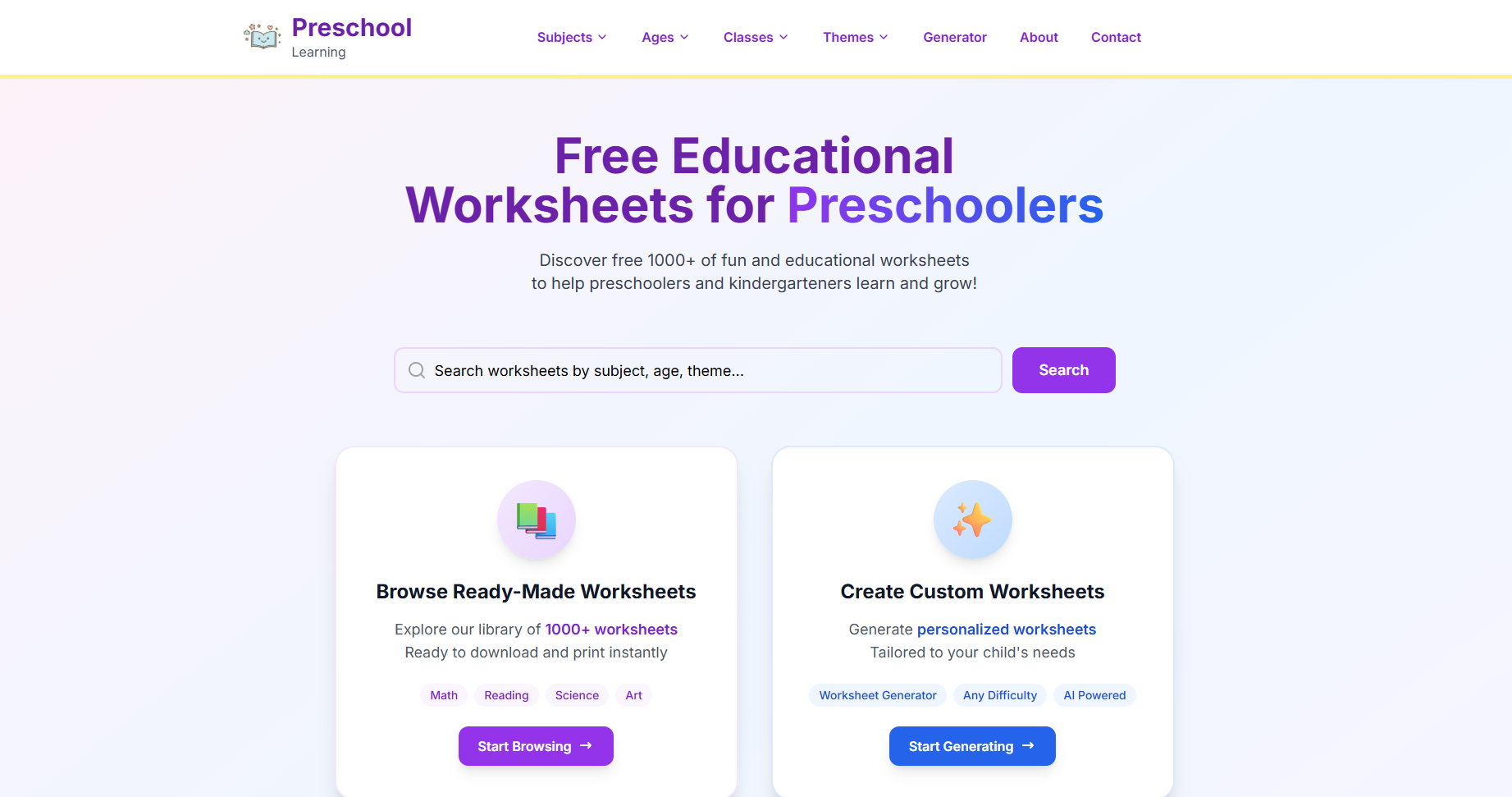 Preschool Learn
